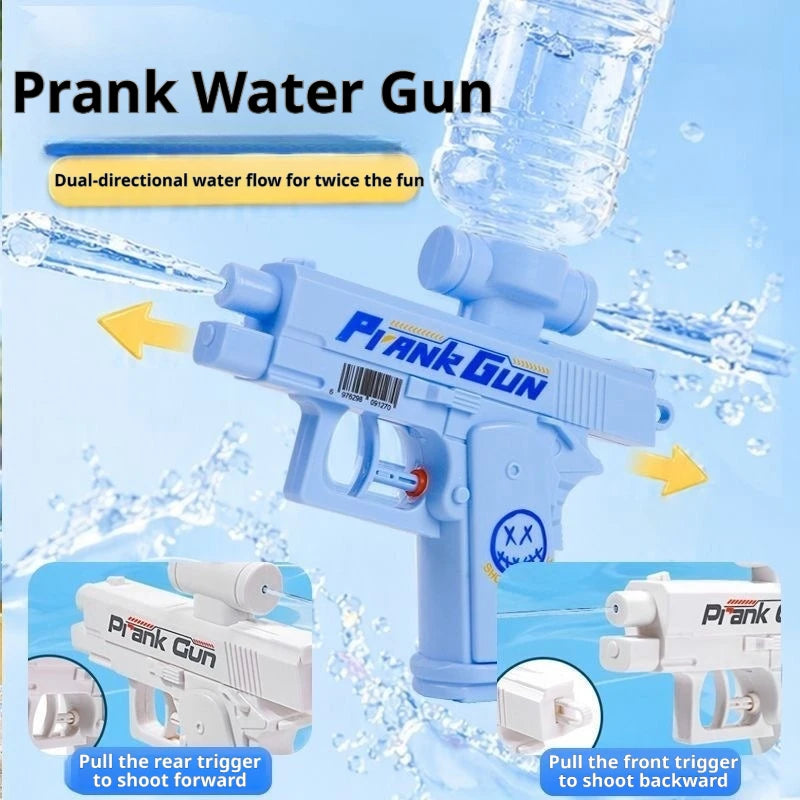 2026 Two-Way Water Gun Prank Water Gun Toy Large Capacity Stress Relief Game Outdoor Indoor Adult Child Interaction Shoot Gift