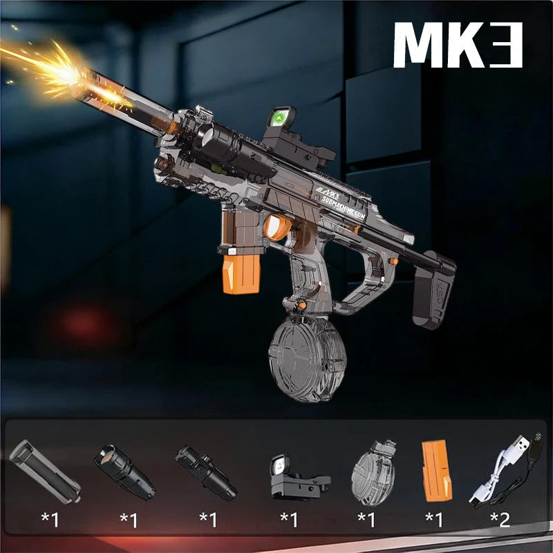 Electric Water Gun MK3 M95 Powerful Automatic Water Blaster High Pressure Squirt Gun Summer Beach Pool Outdoor Toy Gift for Kids