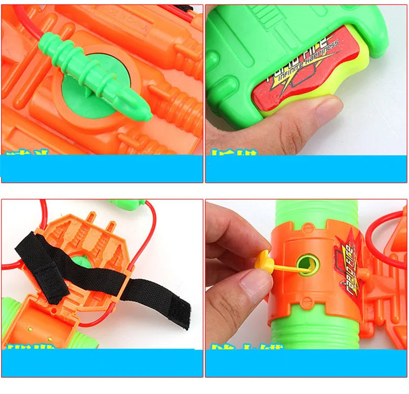 Water Gun Toys Fun Spray Wrist Hand-held Outdoor Beach Play Water Toy For Boys Sports Summer Pistol Gun Gifts