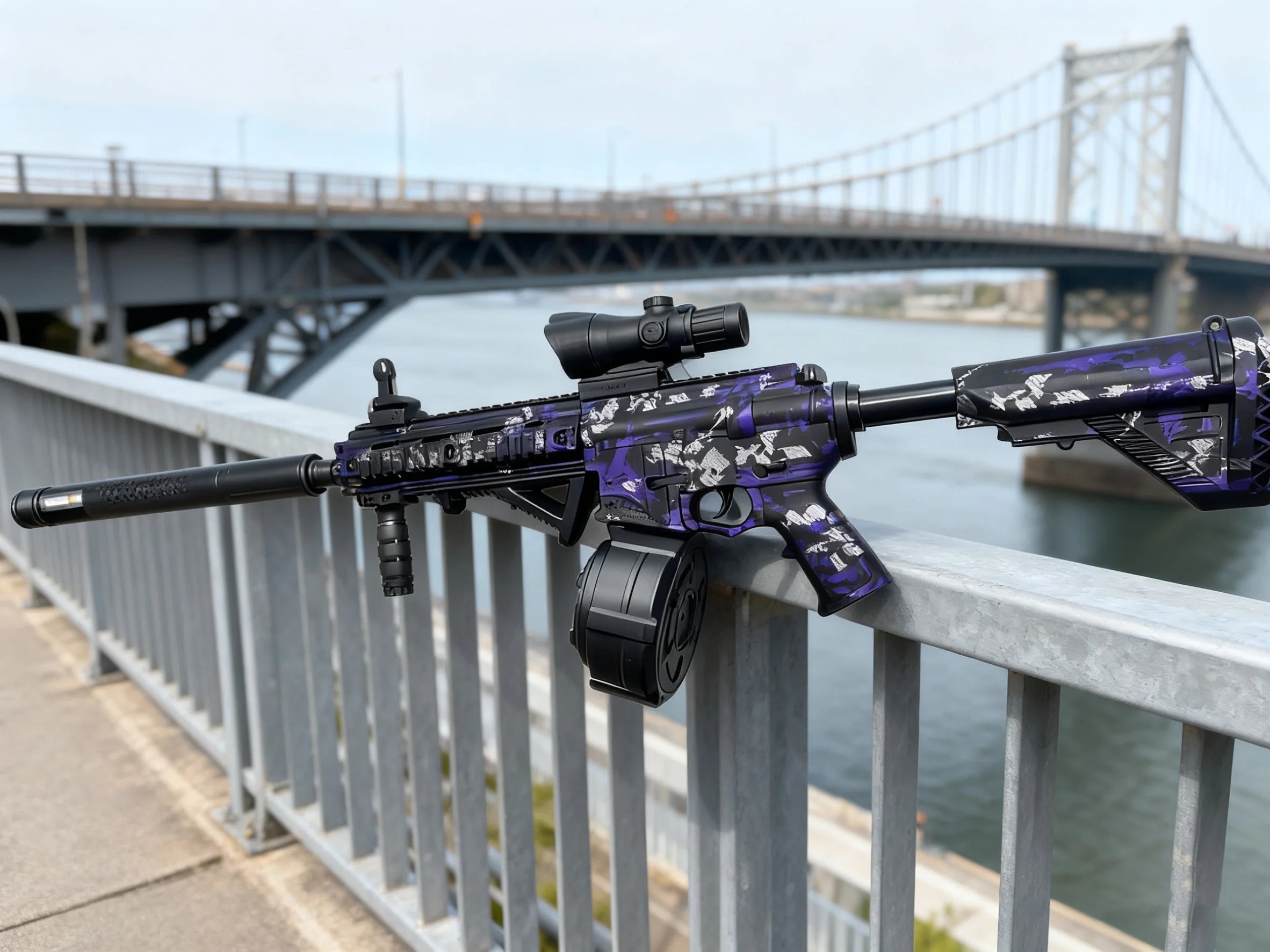 Gel Blasters Gun Toys for Adults 500 Rounds Full Auto 7.4V Electric Long Range Outdoor Team Game Battle Blaster For Adults&Teens
