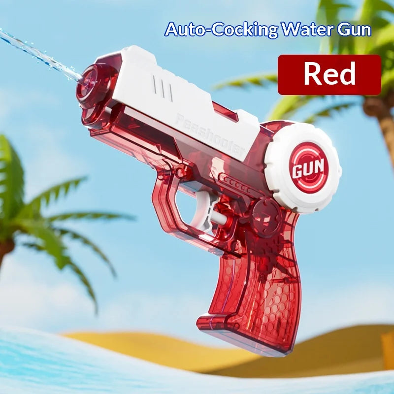 Glock Press-Pump Water Gun with High Capacity for Kids, Beach Water Battle Outdoor Water Play Toy