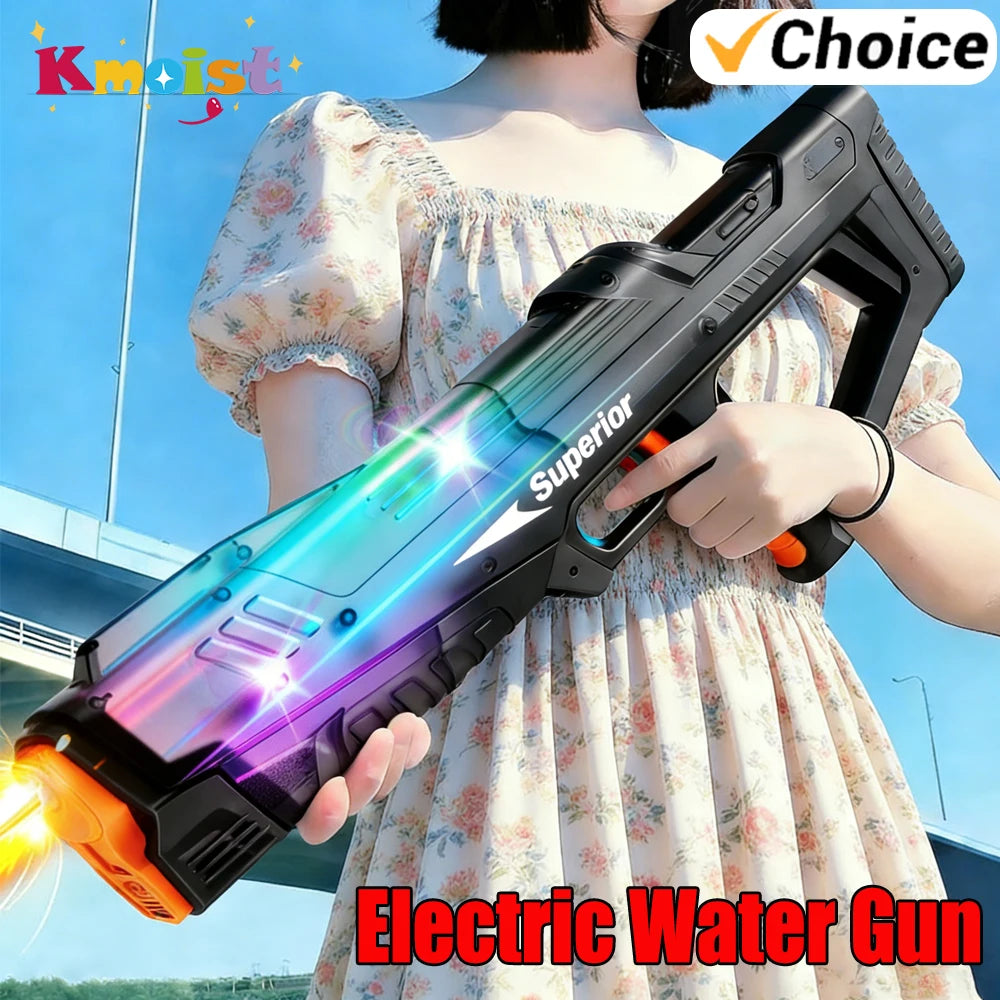Electric Water Guns For Adults Powerful Spray Automatic Water Suction Water Blasters Outdoor Party Beach Toy For boys Kid Gifts