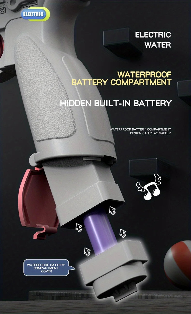Automatic Summer Electric Toy Water Gun Large-capacity Water Gun Beach Outdoor Water Fight Swimming Pool Toys Gifts