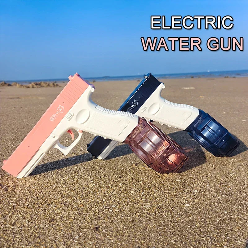 Electric Water Gun Toys Bursts Children's High-pressure Strong Charging Energy Water Automatic Water Spray Children's Toy Guns