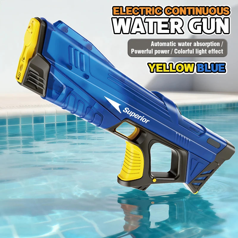 Electric Water Guns For Adults Powerful Spray Automatic Water Suction Water Blasters Outdoor Party Beach Toy For boys Kid Gifts