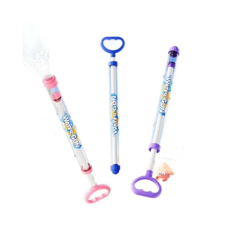 Summer Fireworks Water Gun Toy Pull-out Water Gun Beach play water multiplayer play water games suitable gift for children's day