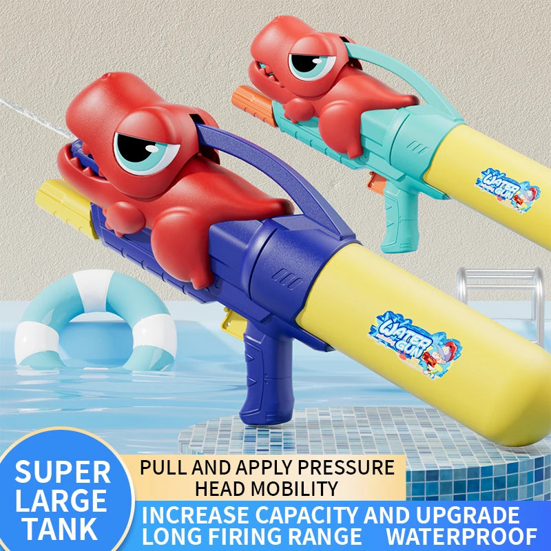 Children's Toy Water Spray Gun Boy Water Gun Water Fight Dinosaur Water Gun Girl Beach Water Toy Holiday Gift