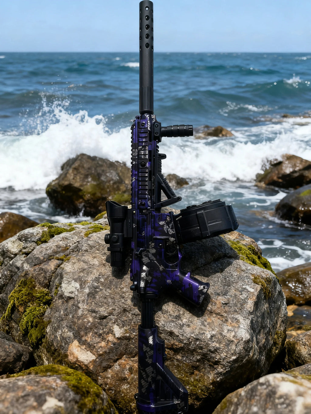 Gel Blasters Gun Toys for Adults 500 Rounds Full Auto 7.4V Electric Long Range Outdoor Team Game Battle Blaster For Adults&Teens