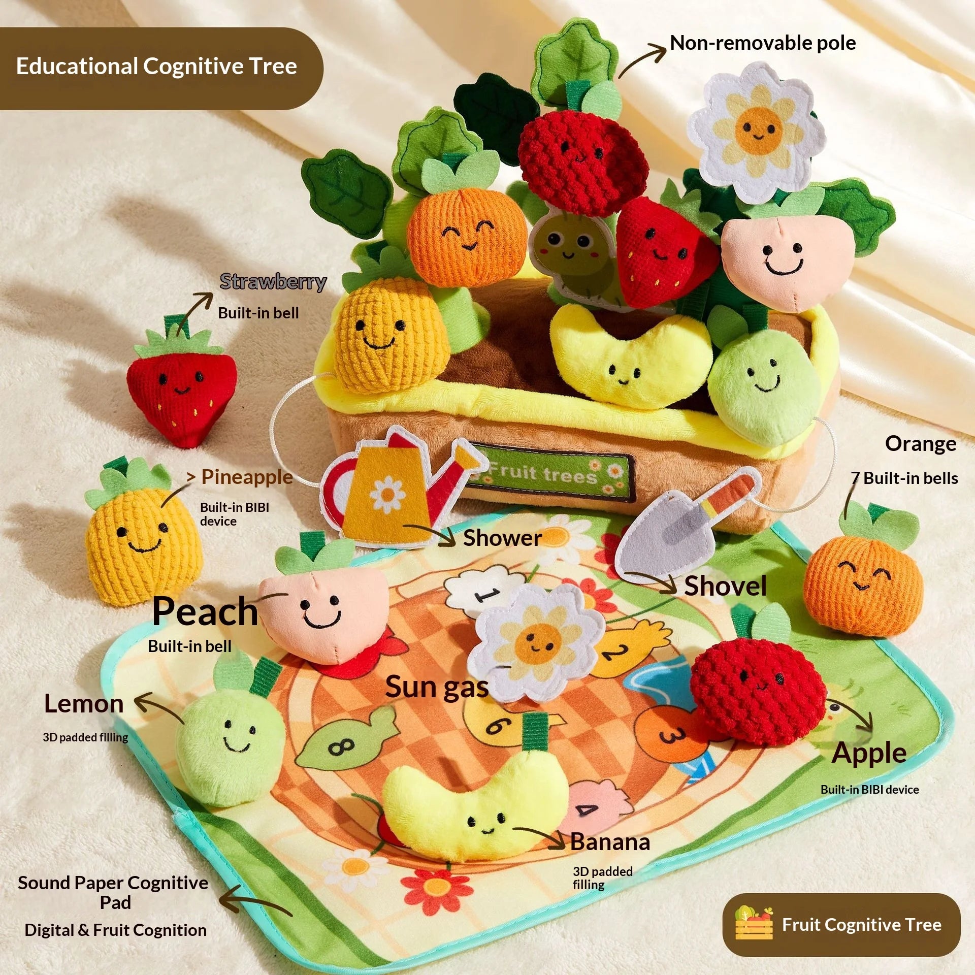 baby toys sensory sensory toys Carrot Pulling Baby Toy