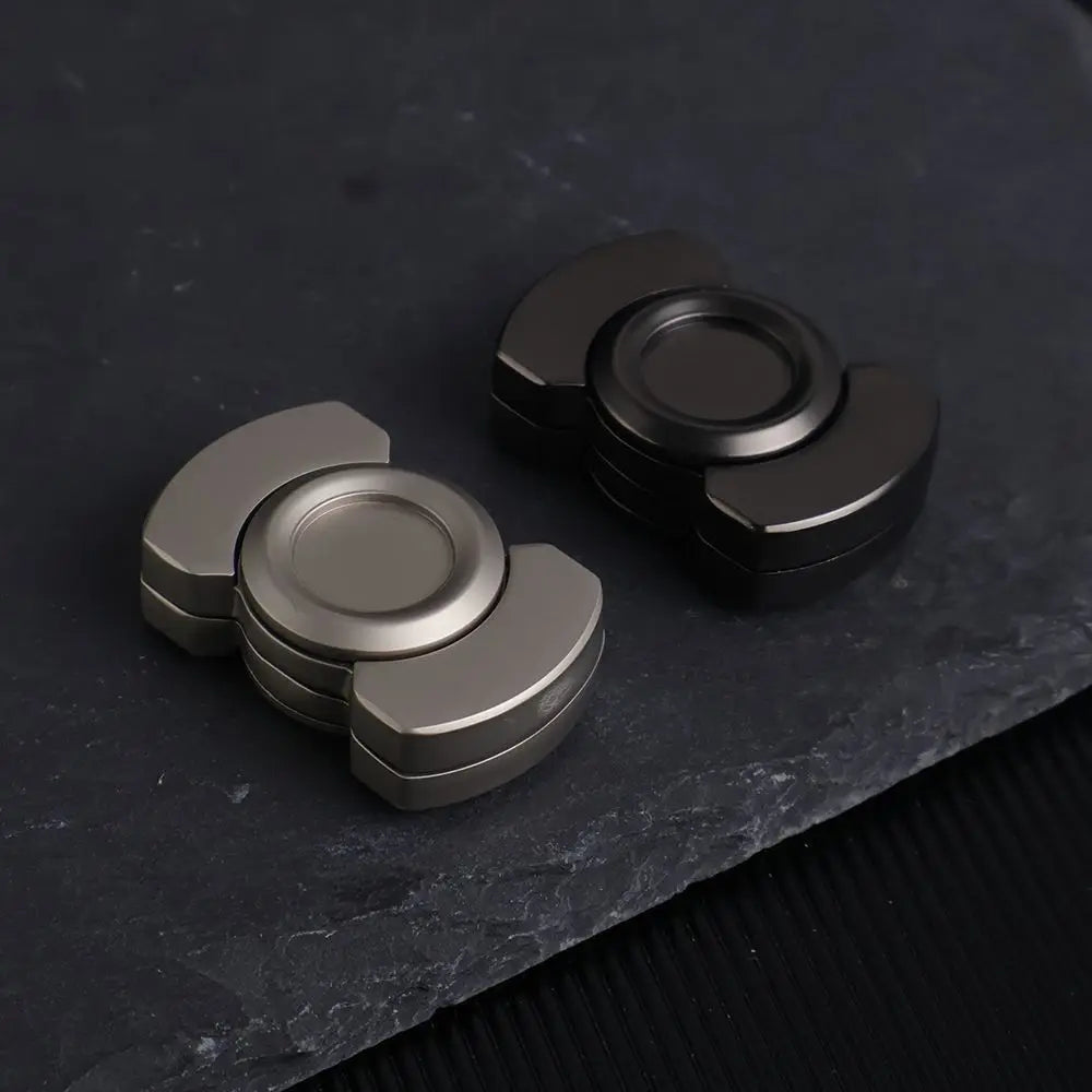 Zinc alloy fidget spinner stress relief anxiety daily carry fidget spinner toy suitable for boys and educational toy